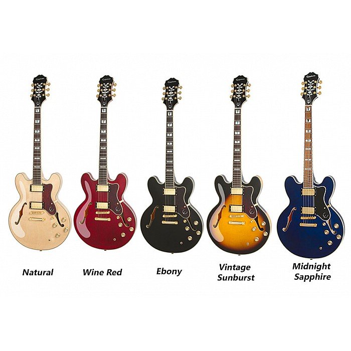 Epiphone Sheraton Ⅱ Pro VS Epiphone Casino vs Epiphone Sheraton II - YouTube